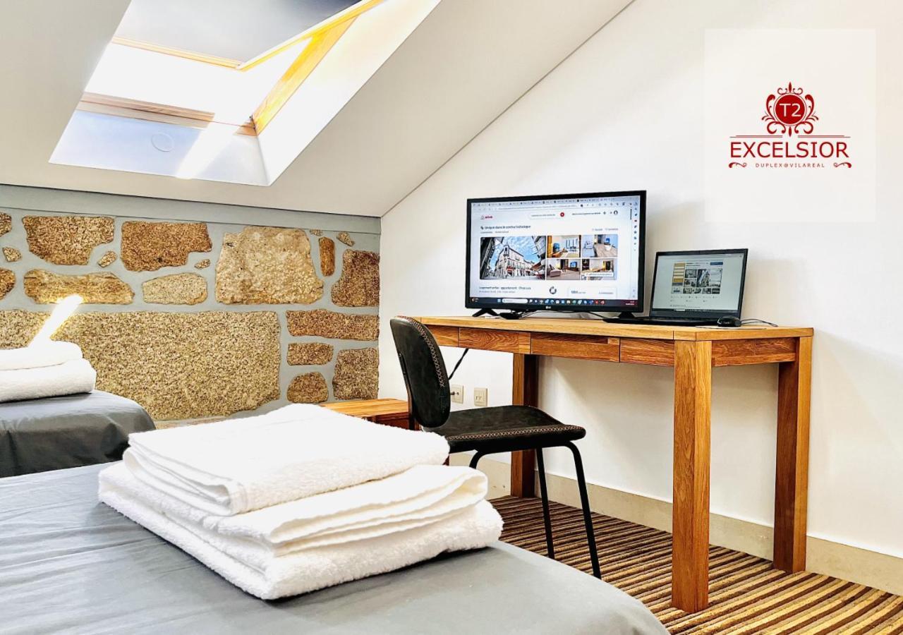T2 Duplex - Exclusivo No Centro Historico Apartment วีลาเรอัล ภายนอก รูปภาพ